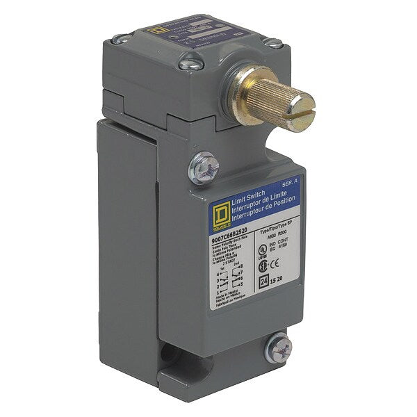 Limit Switch, 2 NO/2 NC; Form Z, 10A @ 600V AC