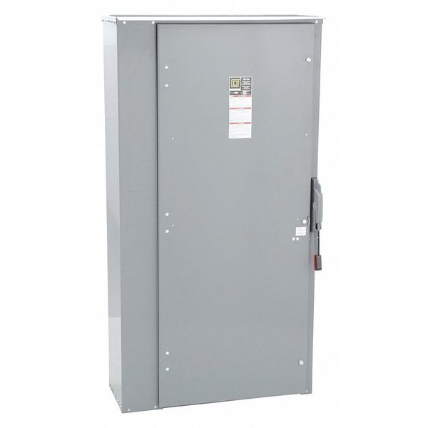 Fusible Single Throw Safety Switch, Heavy Duty, 600V AC/DC, 3PST