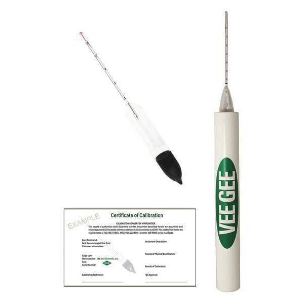 Hydrometer, 305mm, Internal Revenue Code Q