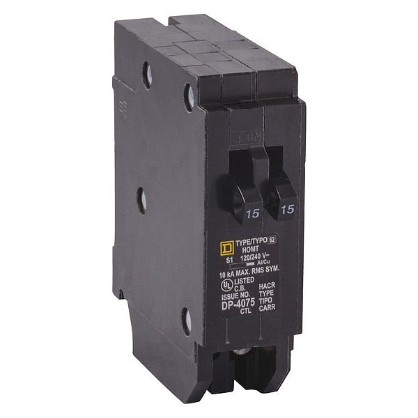 Miniature Circuit Breaker, 30, 120/240VAC, 1 Pole, Plug-In Mounting Style, HOM Series