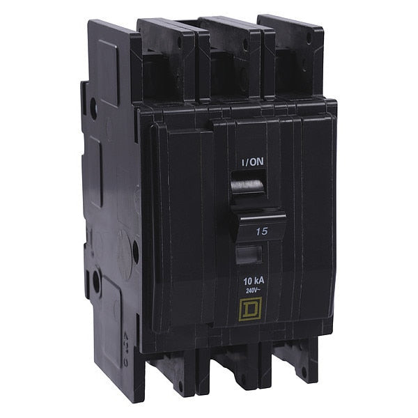 Miniature Circuit Breaker, 30, 240VAC, 3 Pole, Unit Mount Mounting Style, QOU Series