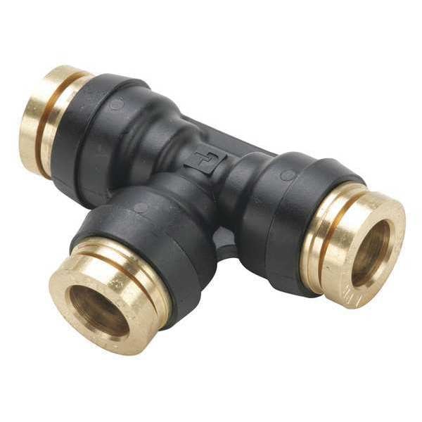 Union Tee, 5/8 in. Tube Size, 2.88 in. L