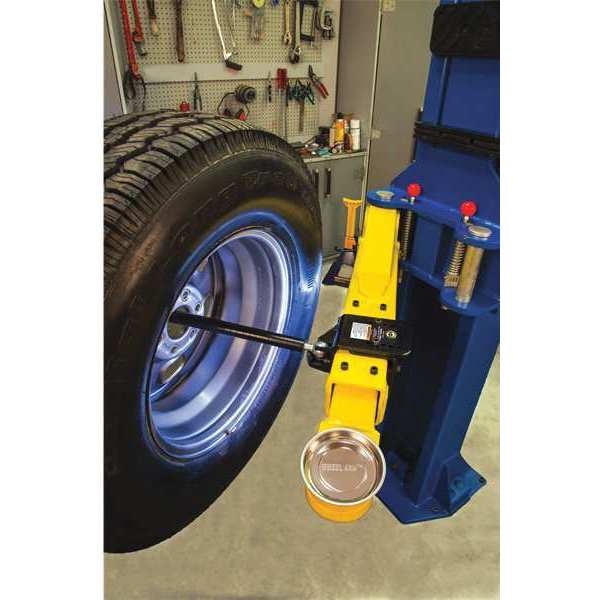 Wheel Arm, 5in.L, Adjustable, 100lb. Tires