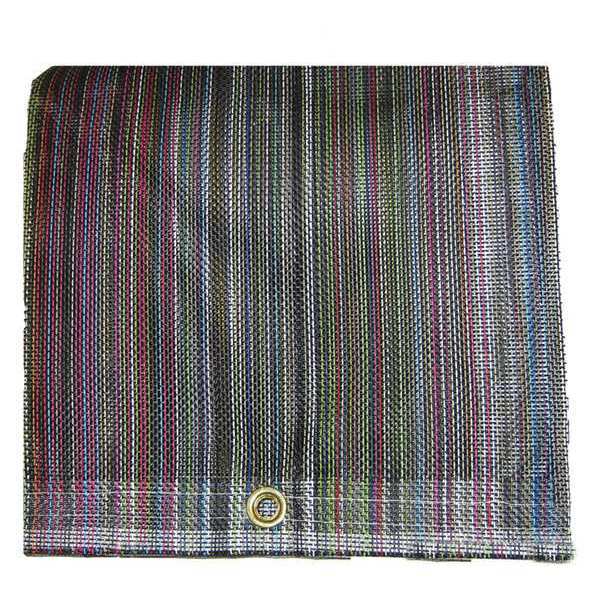 Mesh Tarp, 14 x 24 ft, 5 Mil, Vinyl, Standard Duty, Multi, Tear Resistant, UV Resistant