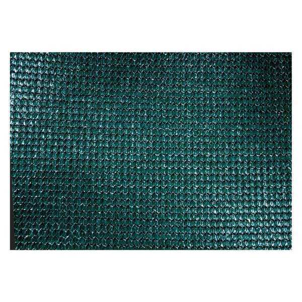Shade Cloth, 15 ft. L, 12 ft. H, Green