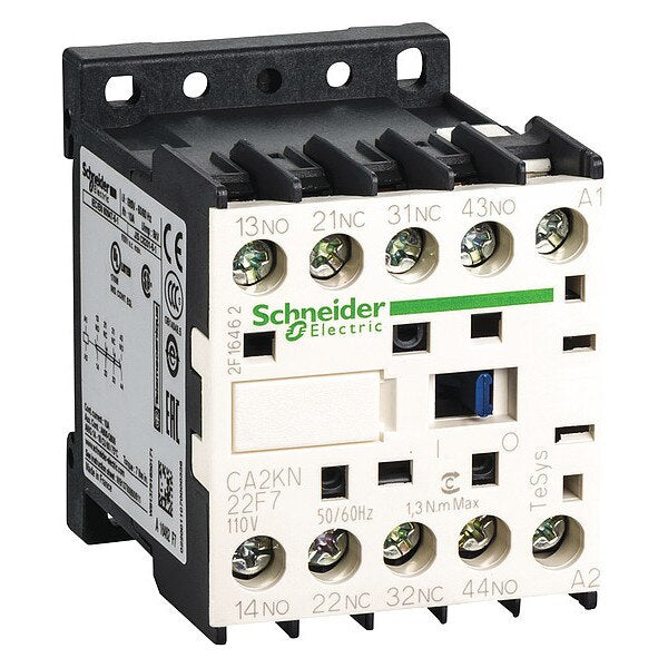 Control Relay 600Vac 10Amp Iec +Options