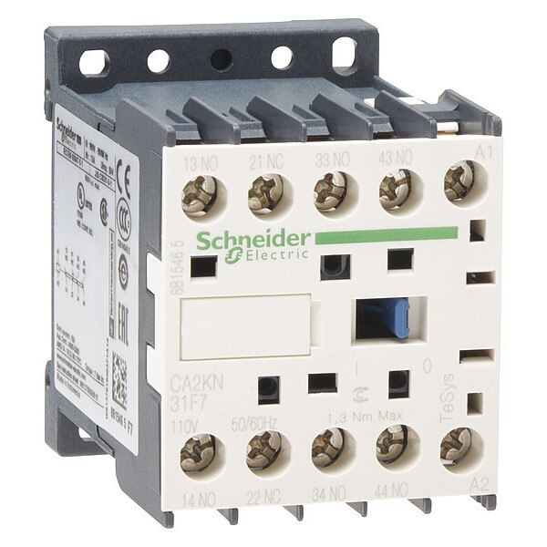 Control Relay 600Vac 10Amp Iec +Options