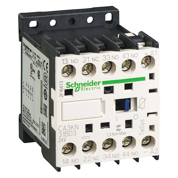 Control Relay 600Vac 10Amp Iec +Options