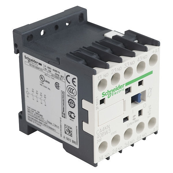 Control Relay 600Vac 10Amp Iec +Options