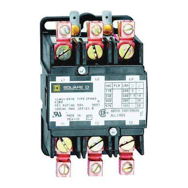 600VAC Definite Purpose Contactor 3P 40A