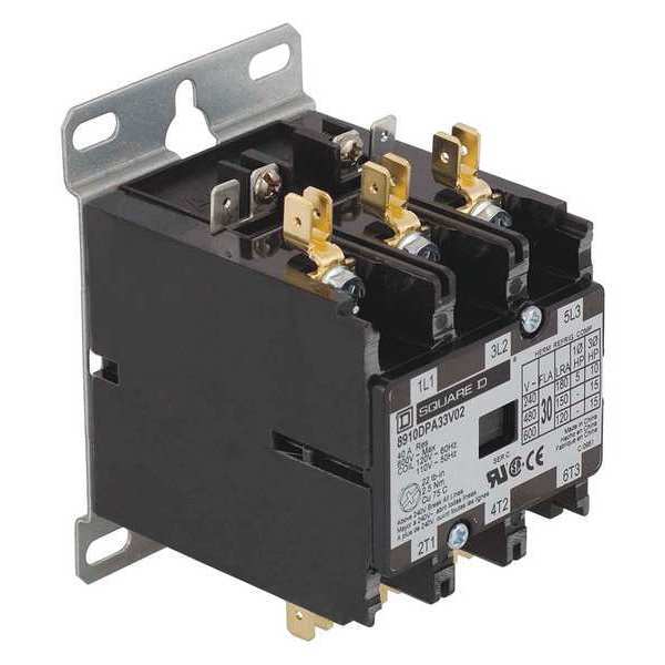600VAC Definite Purpose Contactor 3P 30A