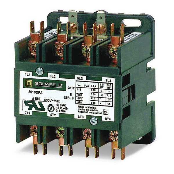 600VAC Definite Purpose Contactor 4P 30A