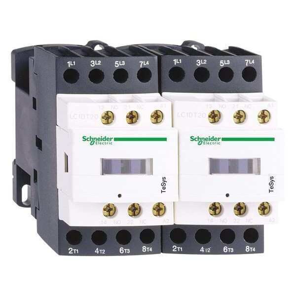 IEC Magnetic Contactor, 4 Poles, 24 V DC, 25 A
