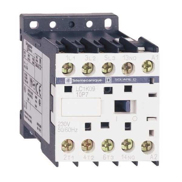 IEC Magnetic Contactor, 3 Poles, 24 V AC, 12 A