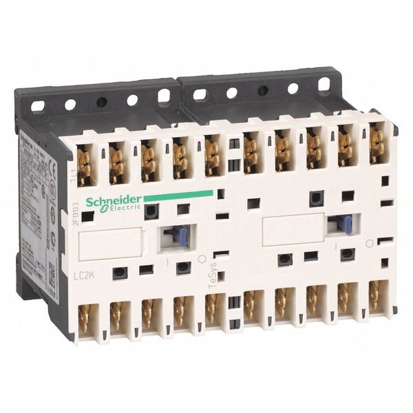 IEC Magnetic Contactor, 3 Poles, 24 V AC, 9 A, Reversing: Yes