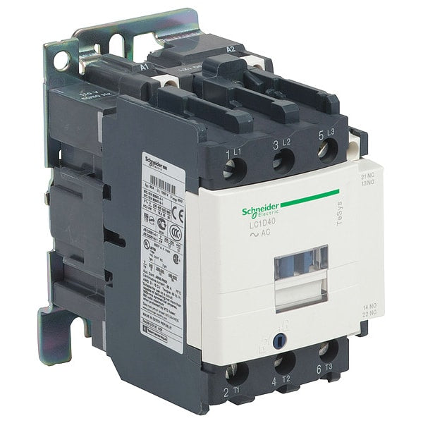 IEC Magnetic Contactor, 3 Poles, 110 V AC, 40 A
