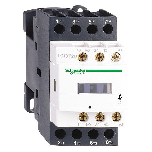 IEC Magnetic Contactor, 4 Poles, 240 V AC, 25 A