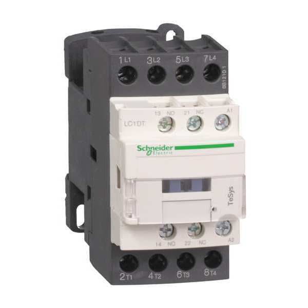 IEC Magnetic Contactor, 4 Poles, 120 V AC, 32 A, Reversing: No