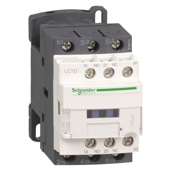 IEC Magnetic Contactor, 3 Poles, 220 V AC, 9 A, Reversing: No