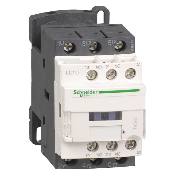 IEC Magnetic Contactor, 3 Poles, 220 V AC, 18 A, Reversing: No