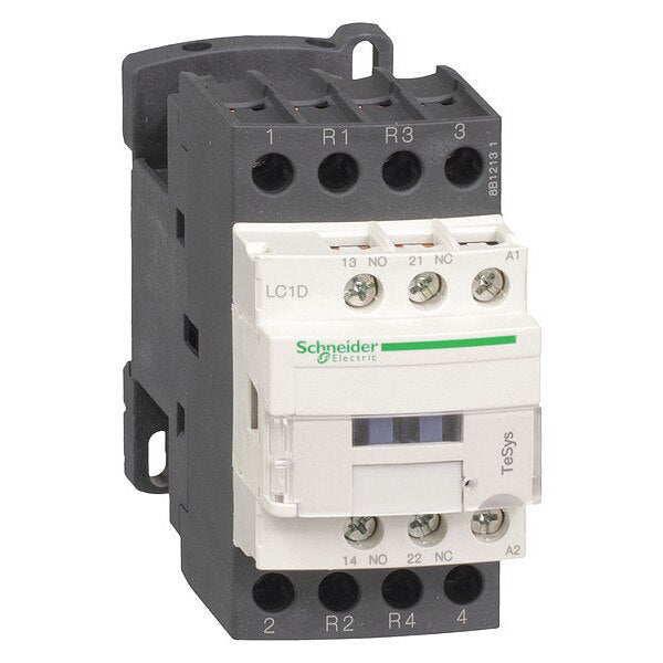 IEC Magnetic Contactor, 4 Poles, 120 V AC, 18 A