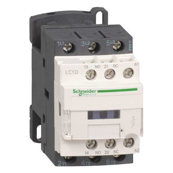 IEC Magnetic Contactor, 3 Poles, 110 V AC, 25 A, Reversing: No