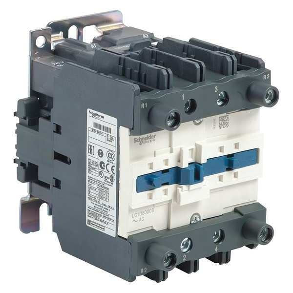 IEC Magnetic Contactor, 4 Poles, 120 V AC, 80 A