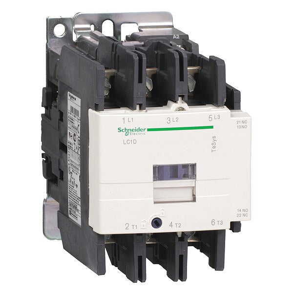 IEC Magnetic Contactor, 3 Poles, 110 V AC, 95 A, Reversing: No