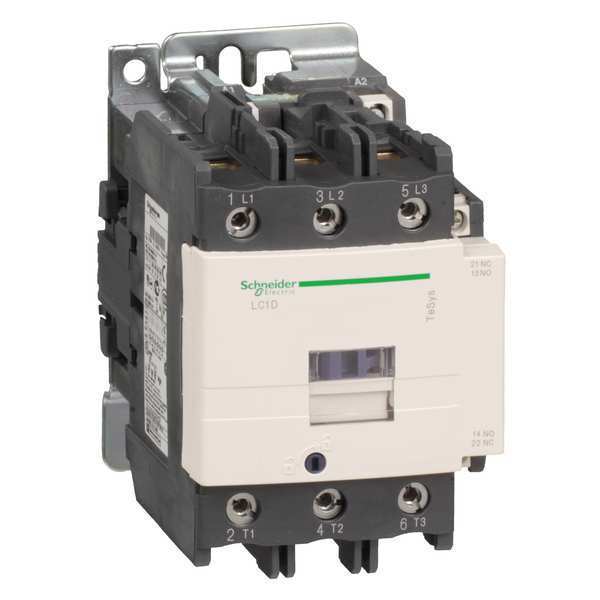 IEC Magnetic Contactor, 3 Poles, 120 V AC, 95 A, Reversing: No