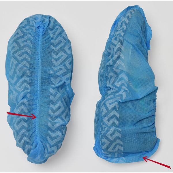 Shoe Covers, Blue, 16 in. Size, PK300