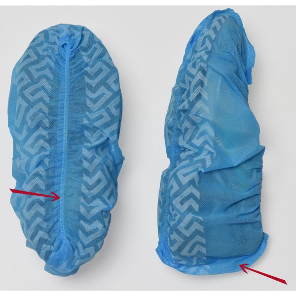 Shoe Covers, Blue, 18 in. Size, PK300
