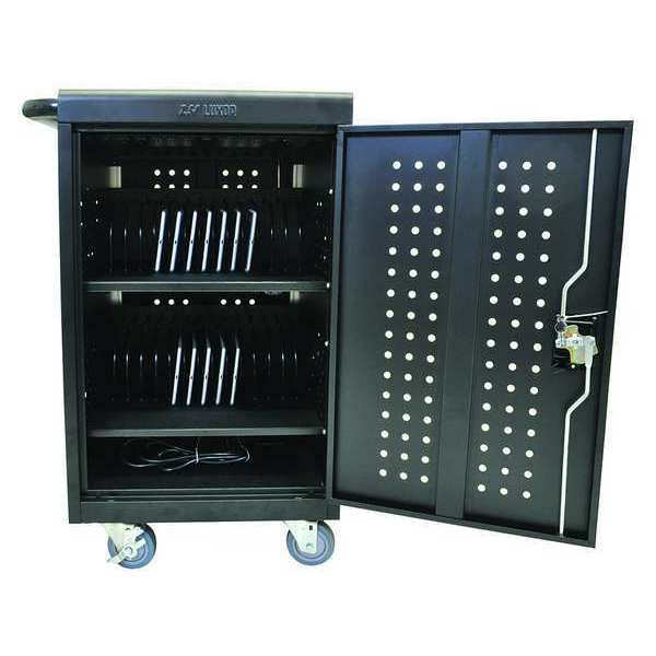 Charging Cart, Steel, 30, 24-1/2 in. W