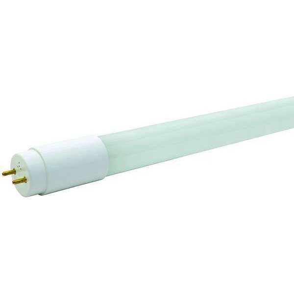 LED 8W, T8, Med Bi-Pin, G13, Glass, 2 ft., Bulb Color Temp.: 3000K
