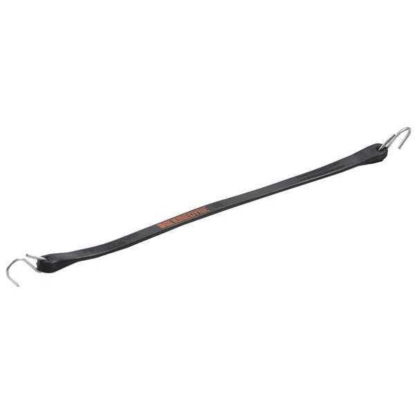 EPDM Tarp Tie, Black, 21 in. L, PK50