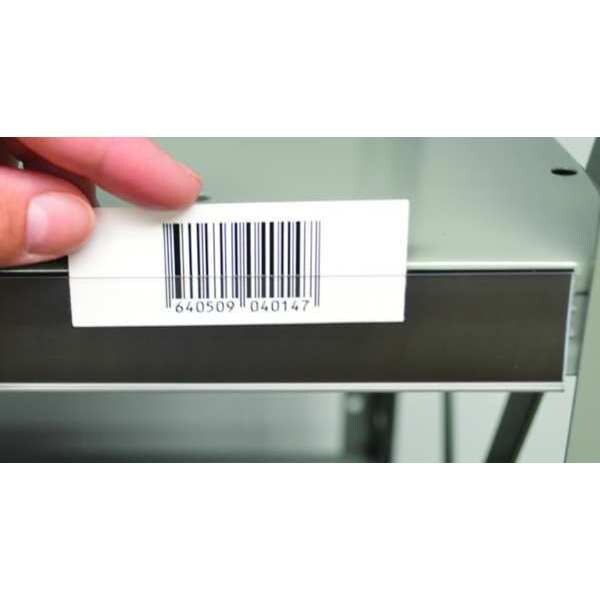 Label Holder, Clear, 33-1/2 in. L, PK5