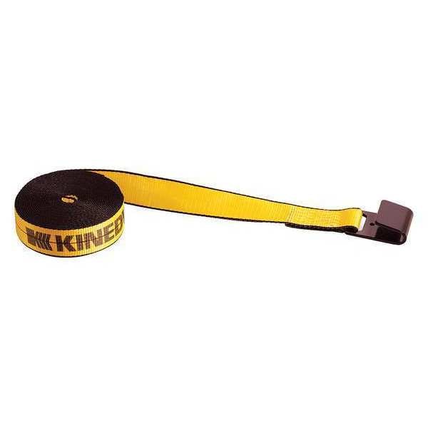Winch Strap, Gold, 10,000 lb., 30 ft.
