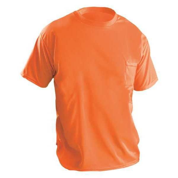 5XL T-Shirt, Hi-Vis Orange