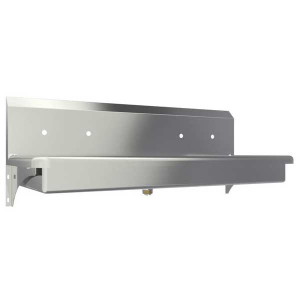 Wall Mount, 4 Hole, Stainless, Wash Station