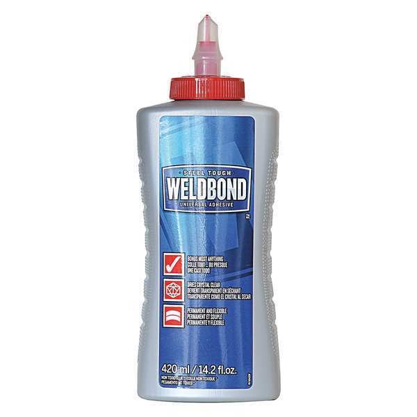 Glue, White, 6 to 12 hr Full Cure, 14.2 oz, Bottle