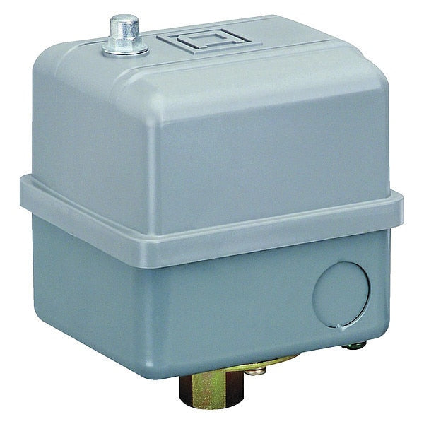 Pressure Switch, (1) Port, 1/4 in FNPS, DPST, 65 to 200 psi, Standard Action
