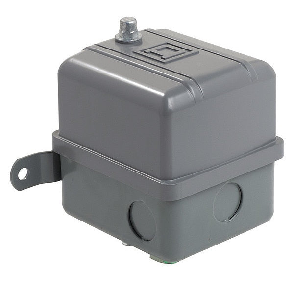 Pressure Switch, (1) Port, 1/4 in FNPS, DPST, 32 to 250 psi, Standard Action