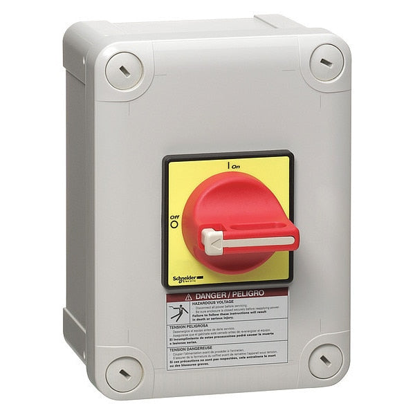 Enclosed Disconnect Switch, 20 A, 690V AC, 3 pole
