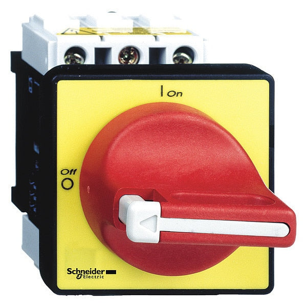 25Amp Switch Kit W/4Hole Mtg Red/Yellow