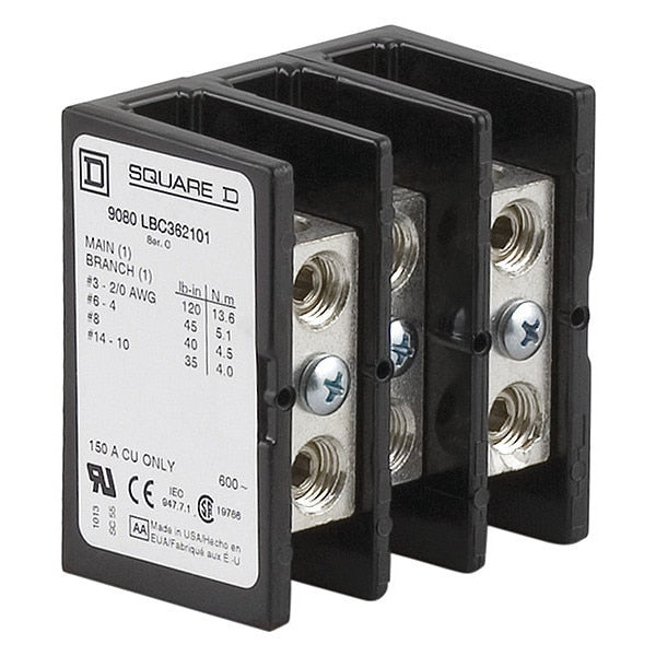 Power Distribution Block 600V 150A