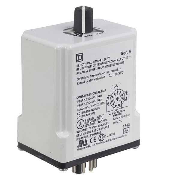 Timer Relay 240Vac 10A Tjck