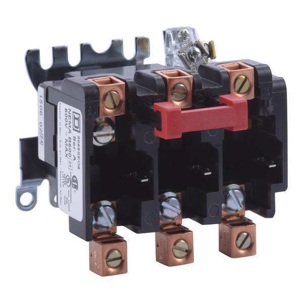 Melting Alloy Overload Relay 600V 45A