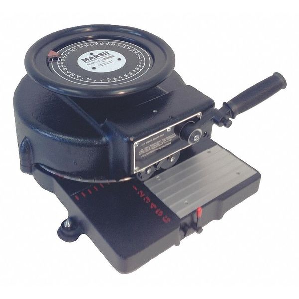 Hand-Operated Stencil Machine, Black