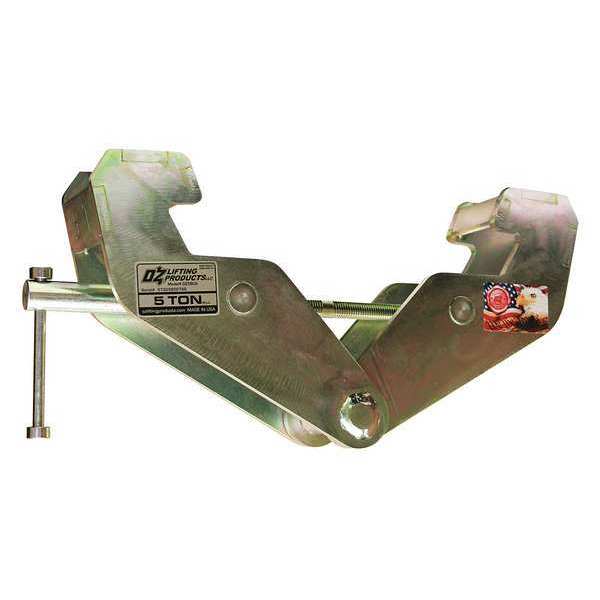 Beam Clamp, Steel, 10,000 lb., Manual