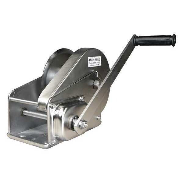 Hand Winch, 2000 lb., 7-7/8 in. Overall W