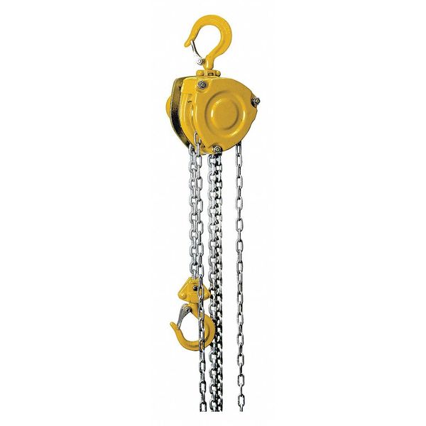 Manual Chain Hoist, 3-51/64 in. W